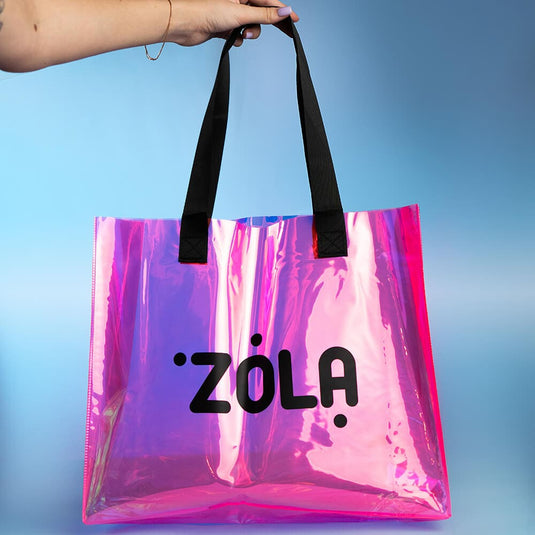 Translation missing: it.Borsa Shopper Rosa Olografica Zola