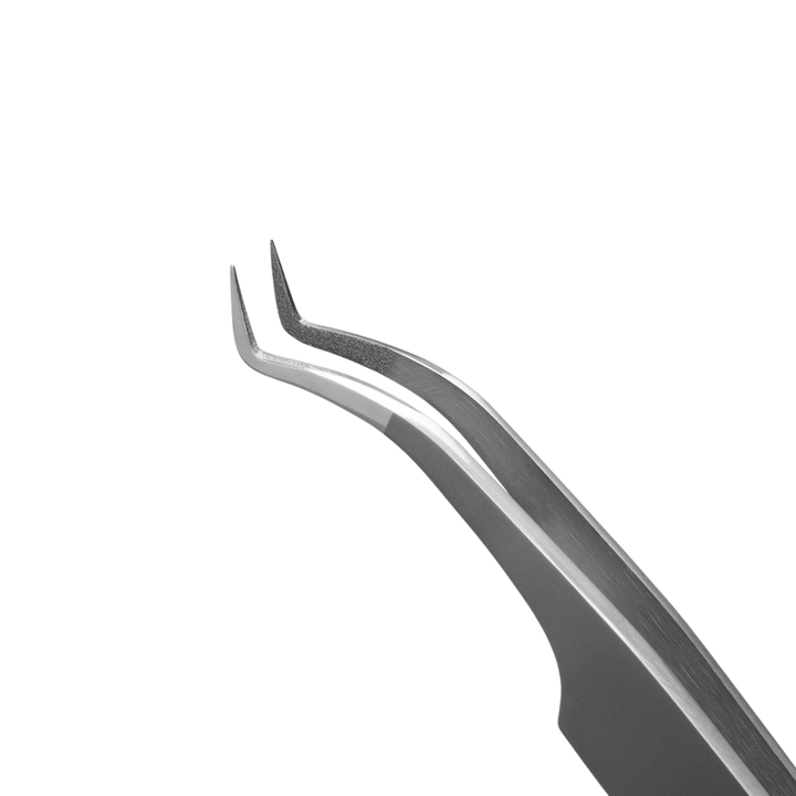 Translation missing: it.Pinzetta Mini L Curva ''45° With A Band 5mm Diamond'' Lovely®