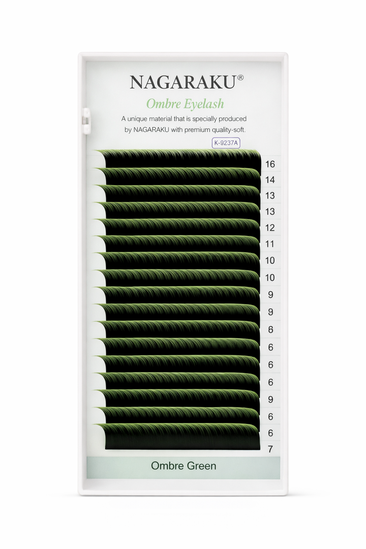 Translation missing: it.Extension Ciglia Ombre Nero-Verde Nagaraku®