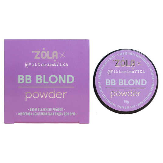 Translation missing: it.BB Blond Powder ZOLA x Viktorina Vika 10 g – Polvere Tecnica per Sopracciglia Uso Professionale