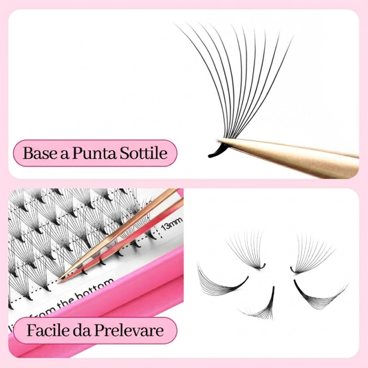 Translation missing: it.Extension Ciglia 10D Mix Lunghezza
