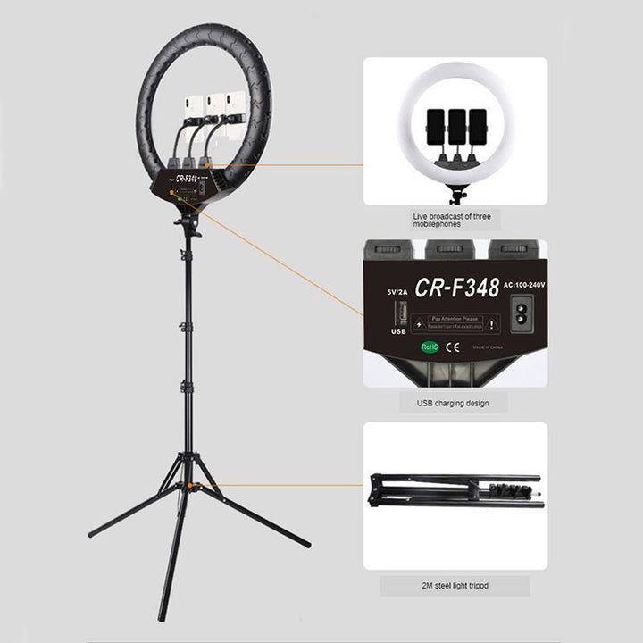 Translation missing: it.Lampada Ring Light ''CR-F488''