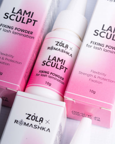 Translation missing: it.Polvere Fissante per Laminazione Ciglia “LamiSculpt” Romashka x Zola®